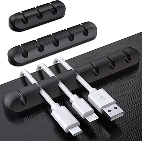 SOULWIT® Clips de Soporte de Cable Mejorados, 3 Pcs 