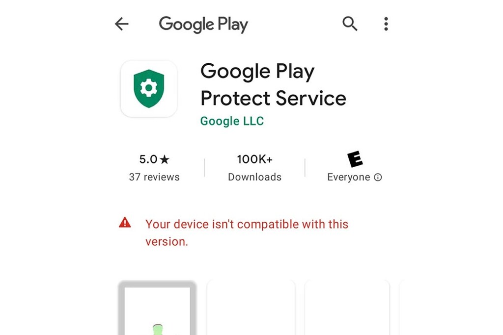 Google publica Play Protect por separado en Google Play