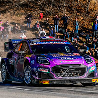 El Ford Puma Rally1, el gran triunfador del Rally de Montecarlo en la nueva era híbrida del WRC con victoria para Sébastien Loeb