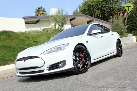 Tesla Model S paquete fibra de carbono TSportline