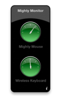 Mighty Monitor: Widget para conocer la batería de tu teclado Apple inalámbrico y Mighty Mouse