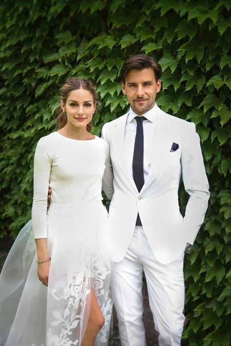 Olivia Palermo estaba ideal el día de su boda