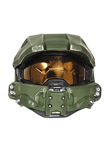 Disguise Master Chief - Casco de lujo para hombre, Verde, Talla única