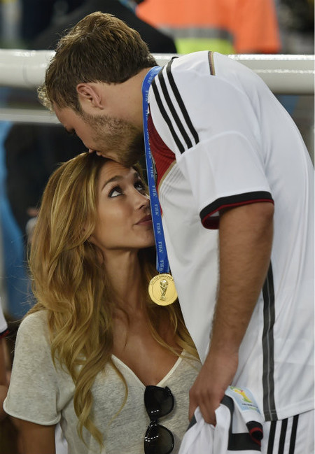 Y Alemania lo celebró con la familia, como debe ser