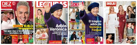 La trágica despedida de Verónica Forqué, las confidencias de Ana Obregón y Anne Igartiburu previas a Nochevieja y el debut de Kiko Hernández en el teatro: estas son las portadas del miércoles 15 de diciembre