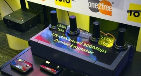 Muestran en vídeo la nueva red LTE Advanced a 300 Mbps de one2Free