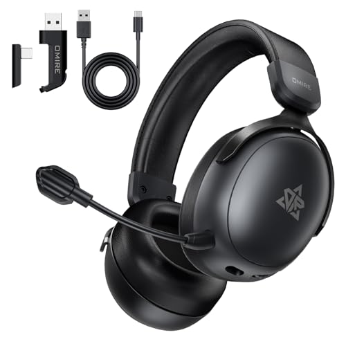 Audifonos inalámbricos gamer OMIRE - Negro (Más cupón de descuento)