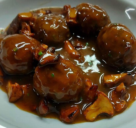Albóndigas de vaca madurada