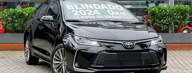 Brasil es tan peligroso que es el país con más coches blindados del planeta. Y no sólo coches de lujo, hasta Toyota te vende un Corolla antibalas