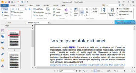 Foxit Reader 6.0, ahora con interfaz Ribbon