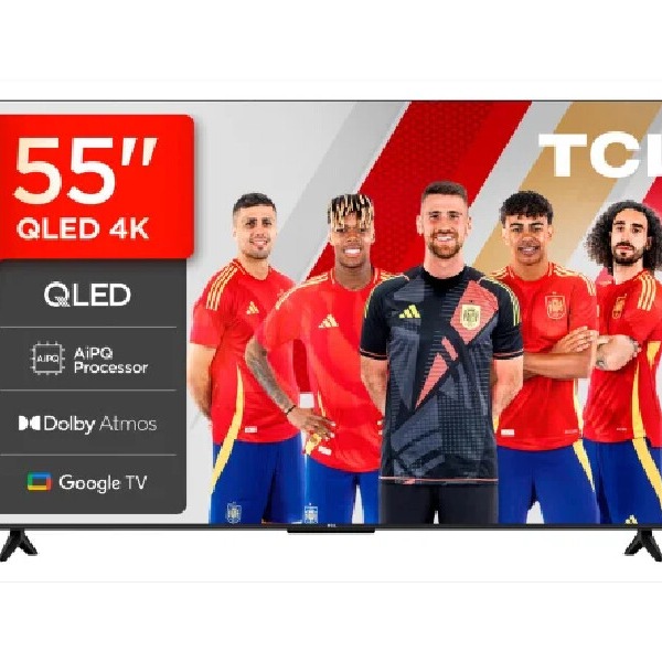 TV TCL LED T69C 55T69C 55" 4K UltraHD 60Hz Smart TV Google TV Dolby Vision HDR10+ Game Master