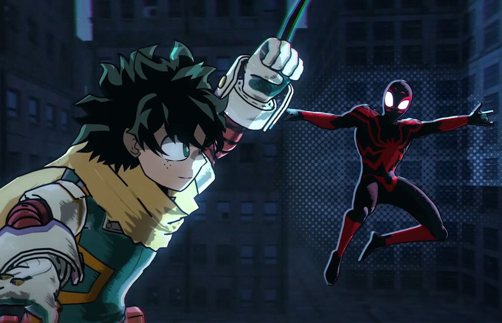 Unos fans han enfrentado en un vídeo a Miles Morales contra Deku de My Hero Academia. Lo he flipado tanto que me ha dado igual el resultado 