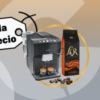 En Amazon, tienes rebajada una cafetera superautomática Siemenes que prepara espressos y cappuccinos con solo pulsar un botón 