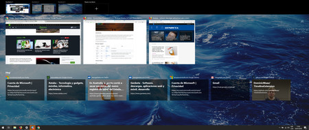 Windows Timeline Chrome