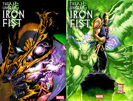 Marvel Undead Iron Fist Puno De Hierro