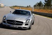 Mercedes SLS AMG, prueba en el Circuito Monteblanco (parte 4)