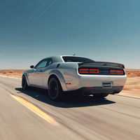 Sin distracciones: Simplemente disfruta del Dodge Challenger SRT Hellcat Redeye y su V8 de 808 CV