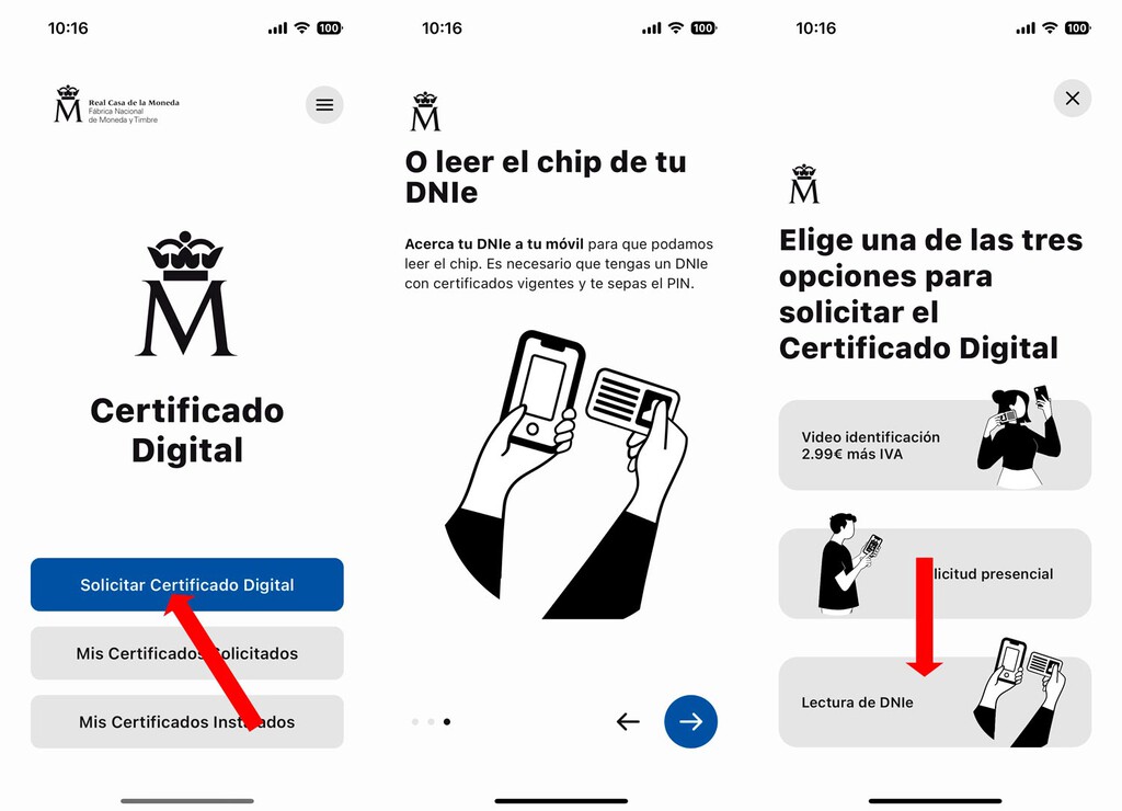 Descargar el certificado digital al móvil es así de fácil: con el DNI y ...