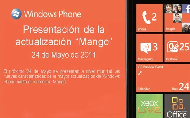 Presentación Windows Phone 7 Mango