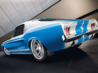 El MuscleRod, 1967 Ford Mustang Fastback por Bobby Alloway