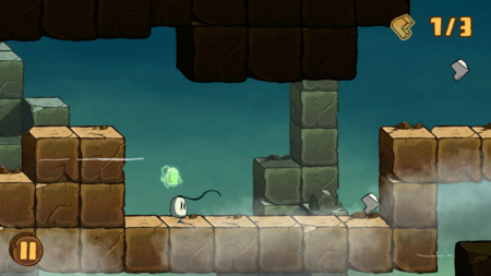 Blown Away: First Try, una acertada combinación de plataformas y controles táctiles