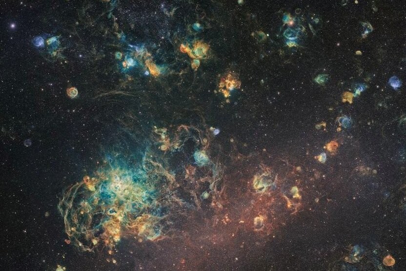 1060 horas mirando la Gran Nube de Magallanes: un hermosísimo récord de ...