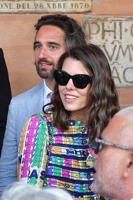 Carolina de Mónaco,Carlota Casiraghi, Beatriz Borromeo, Tatiana Santo Domingo,... los Grimaldi se van de boda a Roma con looks de invitada de lo más ideales