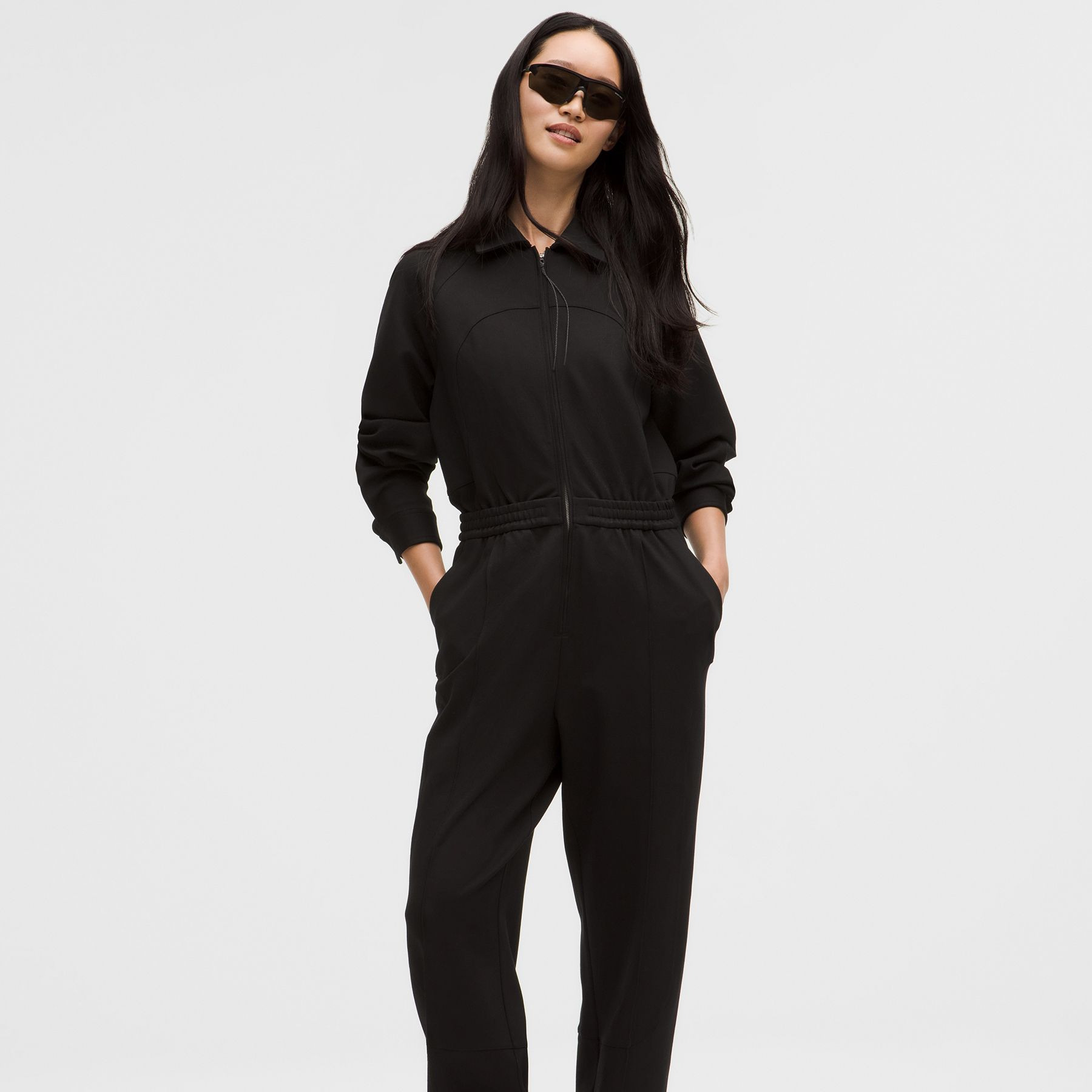 Mono holgado de tejido ponte
Colección SLNSH