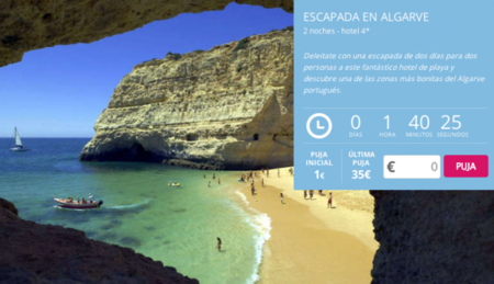 Ni descuentos ni ofertas: Biduzz quiere que pujes por tus vacaciones