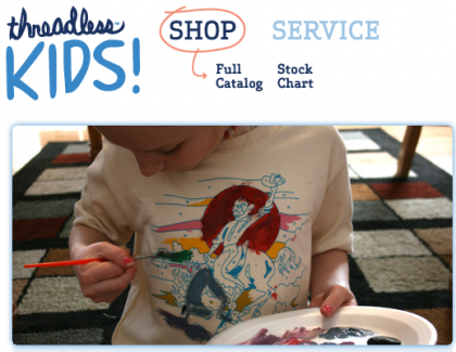 Threadless Kids, tienda de camisetas para niños