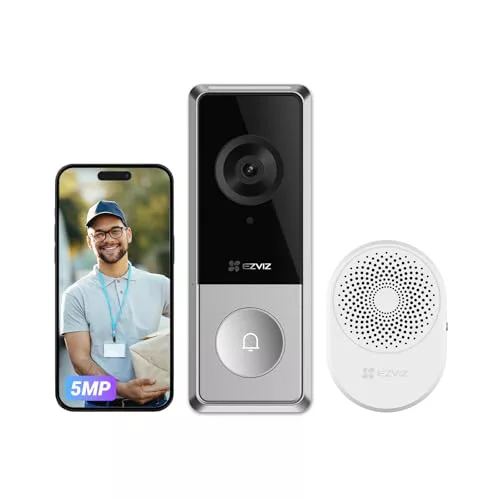 EZVIZ CP8 Timbre Inalámbrico Exterior con Cámara 5MP