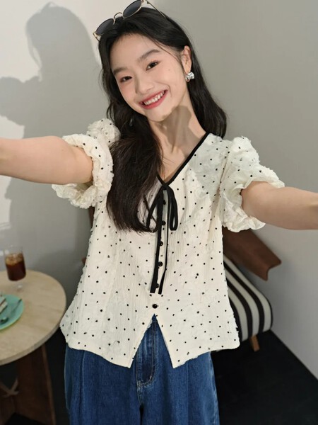 Blusas Coreanas Preppy Coquete Marcas Corea Bonitas Delicadas Elegantes