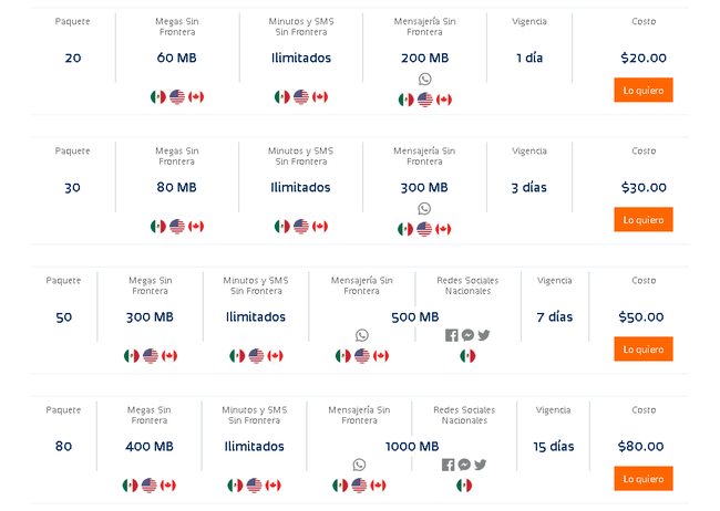 Las redes sociales ilimitadas en prepago regresan a México: en AT&T ...