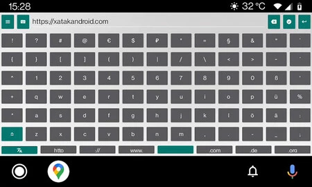 Android Auto にはキーボードがありませんが、このアプリは独自のキーボードをオーバーレイします。ラフだけど機能的