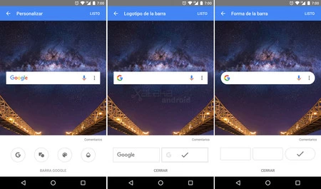 Google ウィジェット 3