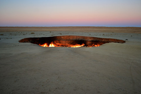 gas crater día