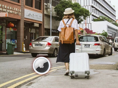 旅行用エアタグ付きマテーラ