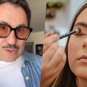 David Francés, maquillador: "Para levantar el párpado cogemos el color más oscuro de la paleta y lo aplicamos en la cuenca. De esta manera, vamos a observar cómo el ojo empieza a subir" 