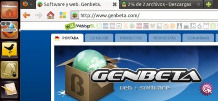 UnityFox: visualiza en el launcher el progreso de las descargas de Firefox