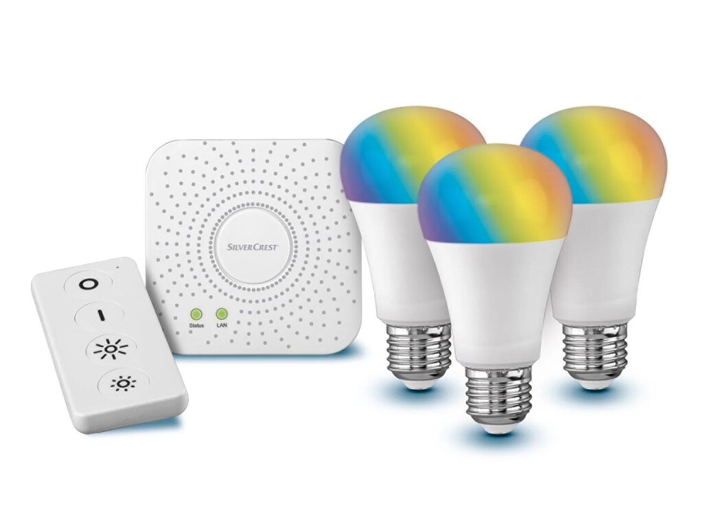 Montar un sistema de luces conectadas no tiene que ser caro: Lidl tiene este kit con hub y bombillas por poco más de 55 euros
