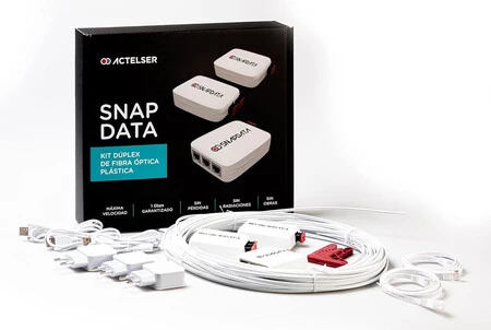 Kit de fibra óptica plástica