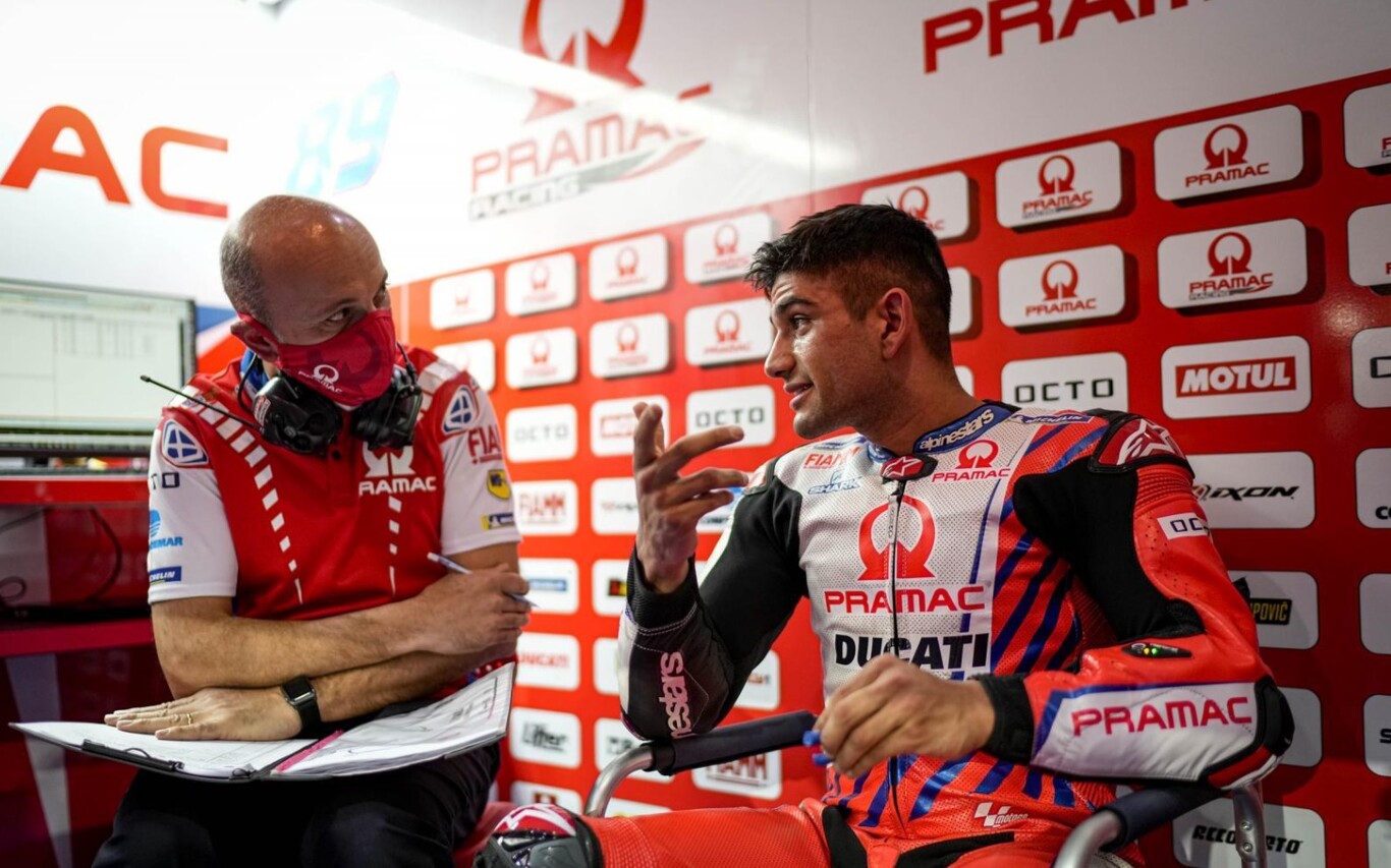 "Puedo hacer un podio, es más importante luchar por eso que ser rookie del año". Hablamos con Jorge Martín durante los test de MotoGP