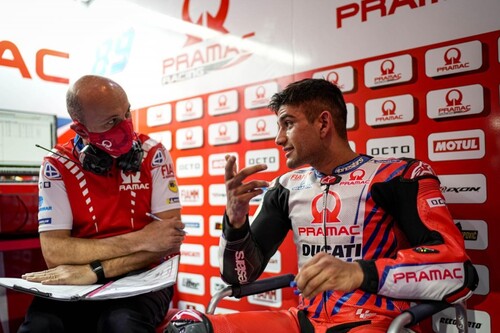 "Puedo hacer un podio, es más importante luchar por eso que ser rookie del año". Hablamos con Jorge Martín durante los test de MotoGP