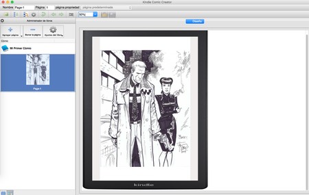 Window Y Kindle Comic Creator