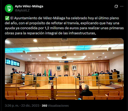 Tranvia Velez Malaga Fracaso Millonario