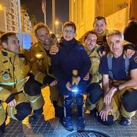 “Quiero ser bombero para ayudar como vosotros”, la emotiva carta de un niño con una enfermedad rara a los bomberos de Palma