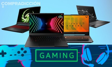Ofertas gaming en Amazon: 17 portátiles de ASUS, HP, MSI y Razer a los mejores precios