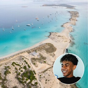 El refugio de Lamine Yamal para disfrutar del verano: una playa paradisiaca sin casas alrededor en el Mediterráneo, con las mejores sardinas asadas