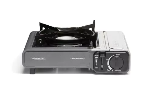Campingaz , Camp Bistro 3 Hornillo De Gas Individual Potencia 2200 W Unisex Adulto, Negro, Talla Única