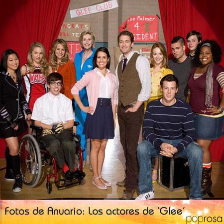 Los actores de 'Glee' en el instituto: Fotos de anuario